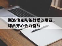 关于斯洛伐克队备战爱沙尼亚，球员齐心合力备战的信息