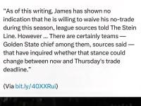 勇士陷入低谷，官方宣布新规连败，詹姆斯球队命运悬念！