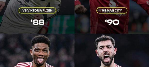 关于曼联队取得惊人胜利，球队士气高昂的信息