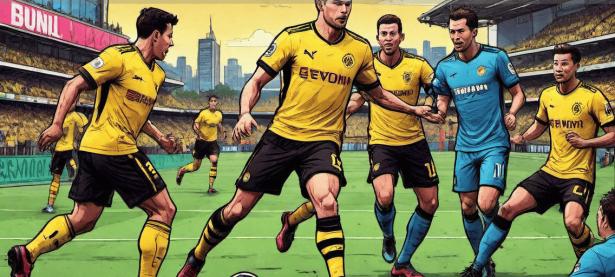 多特蒙德主场大胜，豪取一场固定胜利